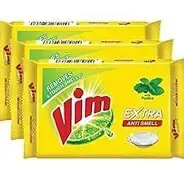 Vim Dishwash Bar, 80g (Pack Of 4) Promo Pack