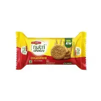 Britannia NutriChoice Digestive High Fibre Biscuits | 0% Maida