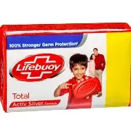 Lifebuoy Total Soap Bar, 125g (Pack of 4)