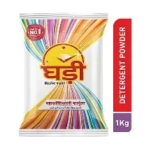 Ghadi Detergent Powder With Advance Dirt Blast Technology Tough Stain Removal & Refreshing Fragrance 1KG
